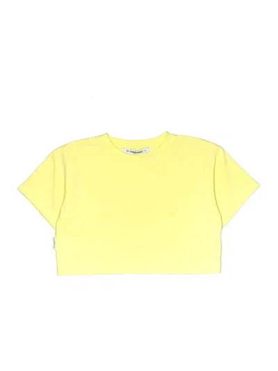 Pre-owned Unbranded Kids' Short Sleeve T-shirt In Yellow