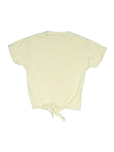 Pre-owned Unbranded Kids' Short Sleeve T-shirt In Yellow