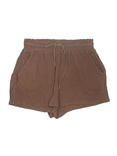 Pre-owned Unbranded Shorts In Brown