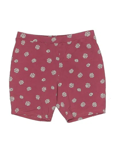 Pre-owned Unbranded Kids' Shorts In Burgundy