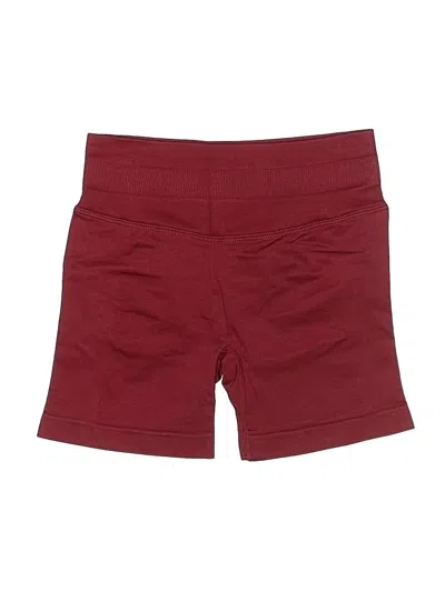 Pre-owned Unbranded Shorts In Burgundy