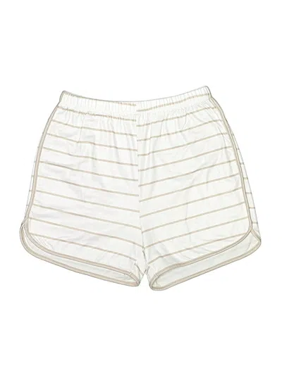 Pre-owned Unbranded Shorts In Ivory