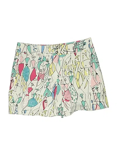 Pre-owned Unbranded Shorts In Ivory