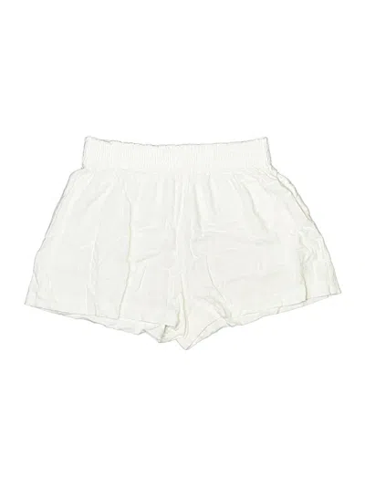 Pre-owned Unbranded Shorts In Ivory