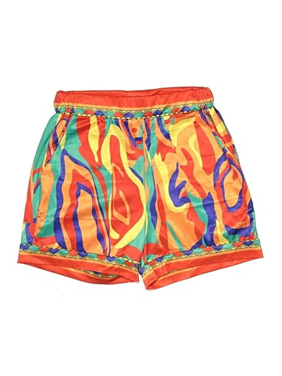 Pre-owned Unbranded Shorts In Orange