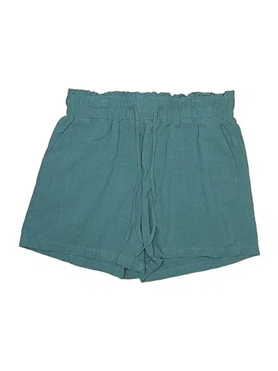 Pre-owned Unbranded Shorts In Teal