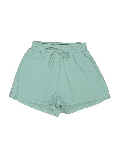 Pre-owned Unbranded Shorts In Teal