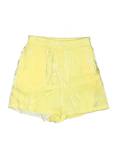 Pre-owned Unbranded Shorts In Yellow