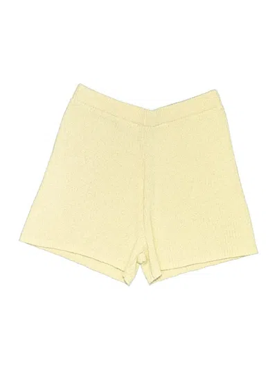 Pre-owned Unbranded Shorts In Yellow