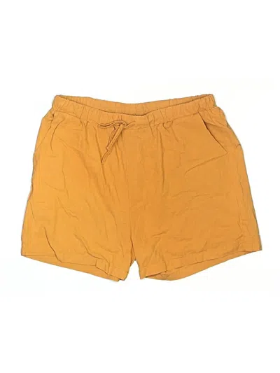 Pre-owned Unbranded Shorts In Yellow