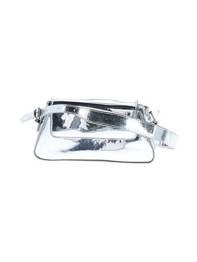 Pre-owned Unbranded Shoulder Bag In Silver