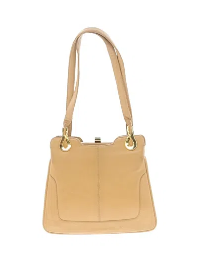 Pre-owned Unbranded Shoulder Bag In Tan