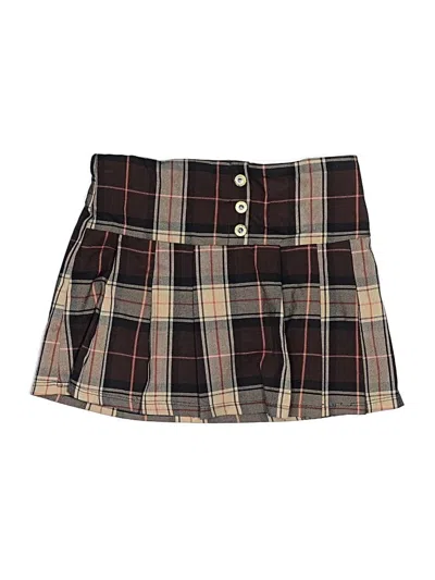 Pre-owned Unbranded Kids' Skirt In Brown