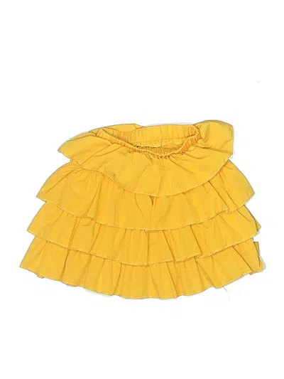Pre-owned Unbranded Kids' Skirt In Yellow