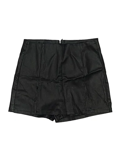 Pre-owned Unbranded Skort In Black