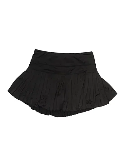 Pre-owned Unbranded Skort In Black