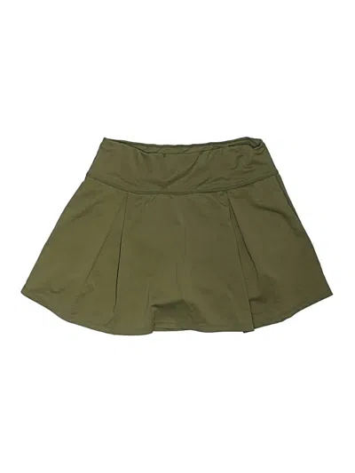 Pre-owned Unbranded Skort In Green