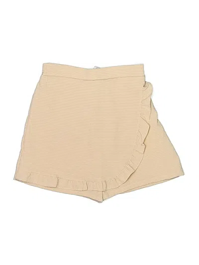 Pre-owned Unbranded Kids' Skort In Tan