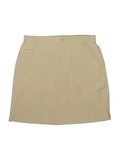 Pre-owned Unbranded Skort In Tan