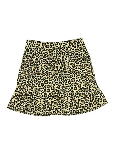 Pre-owned Unbranded Skort In Tan