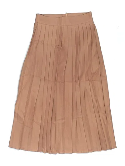 Pre-owned Unbranded Skort In Tan