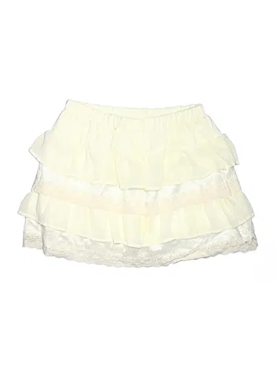 Pre-owned Unbranded Skort In Yellow