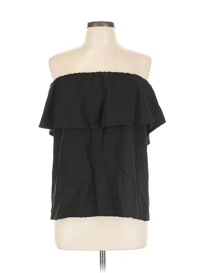 Pre-owned Unbranded Sleeveless Blouse In Black