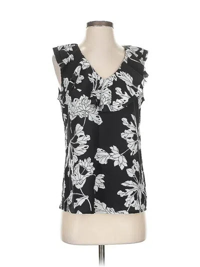 Pre-owned Unbranded Sleeveless Blouse In Black