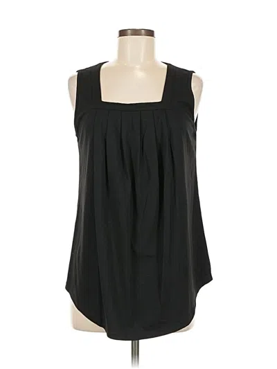 Pre-owned Unbranded Sleeveless Blouse In Black