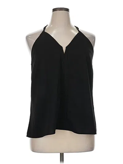Pre-owned Unbranded Sleeveless Blouse In Black