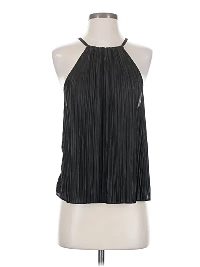 Pre-owned Unbranded Sleeveless Blouse In Black