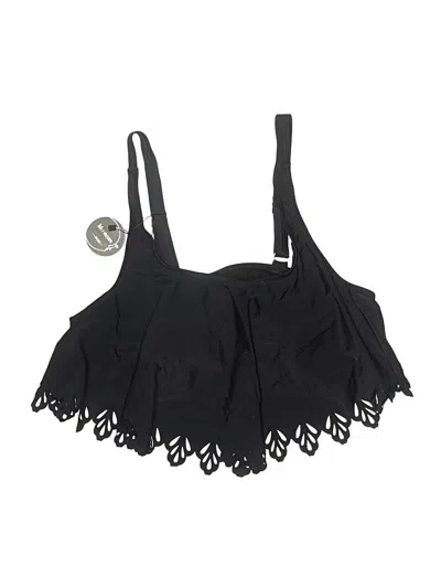 Pre-owned Unbranded Sleeveless Blouse In Black