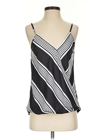 Pre-owned Unbranded Sleeveless Blouse In Black