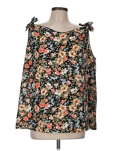 Pre-owned Unbranded Sleeveless Blouse In Black