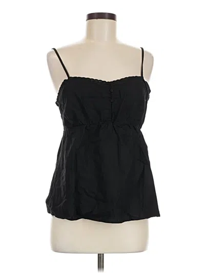 Pre-owned Unbranded Sleeveless Blouse In Black