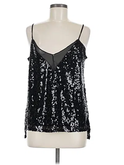 Pre-owned Unbranded Sleeveless Blouse In Black