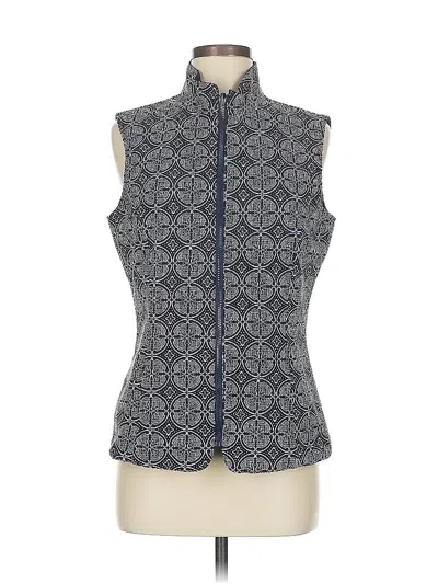 Pre-owned Unbranded Sleeveless Blouse In Blue