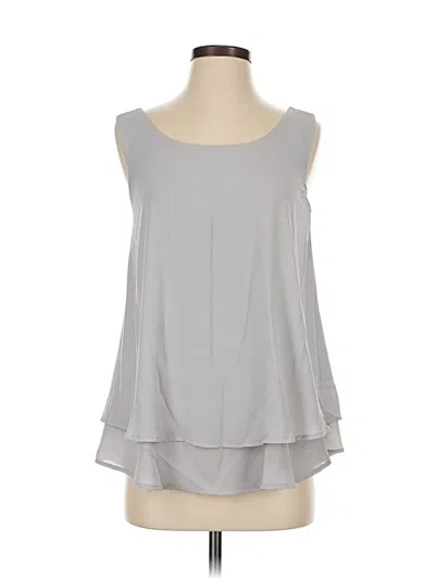 Pre-owned Unbranded Sleeveless Blouse In Gray