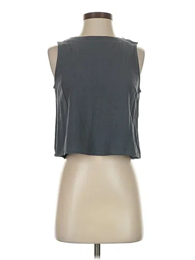 Pre-owned Unbranded Sleeveless Blouse In Gray