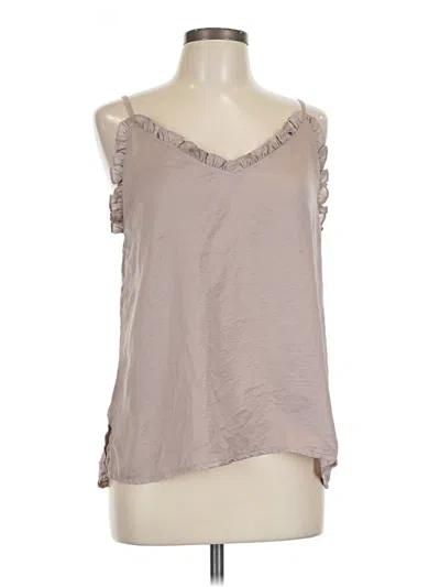 Pre-owned Unbranded Sleeveless Blouse In Gray