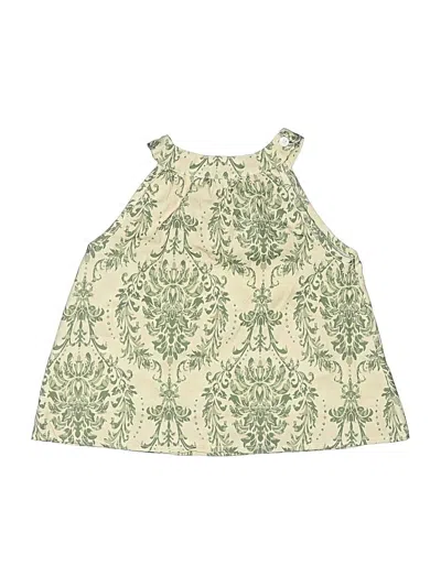 Pre-owned Unbranded Kids' Sleeveless Blouse In Green