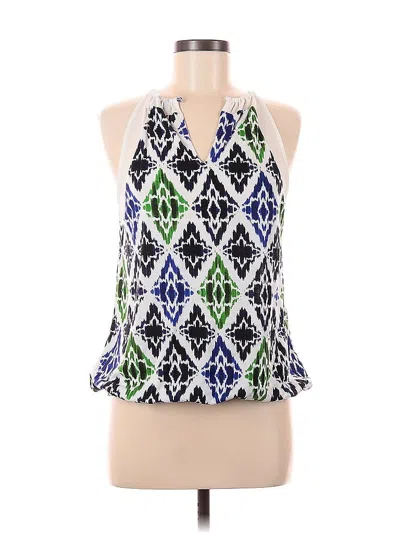 Pre-owned Unbranded Sleeveless Blouse In Green