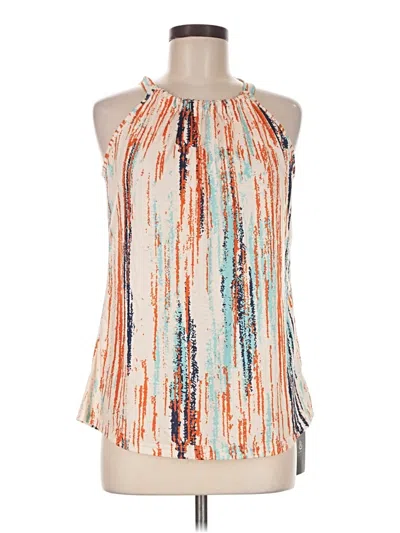 Unbranded Sleeveless Blouse In Orange