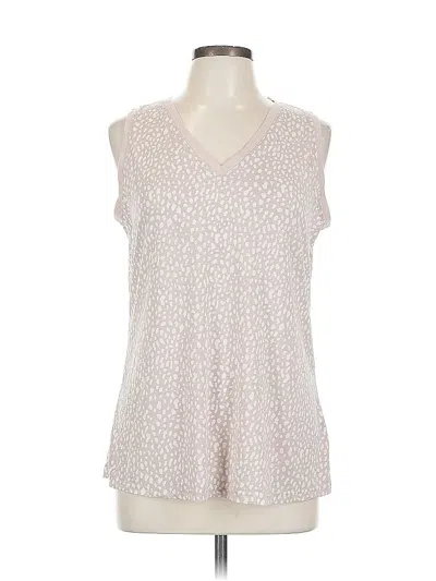 Pre-owned Unbranded Sleeveless Blouse In Pink