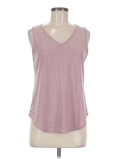 Pre-owned Unbranded Sleeveless Blouse In Pink