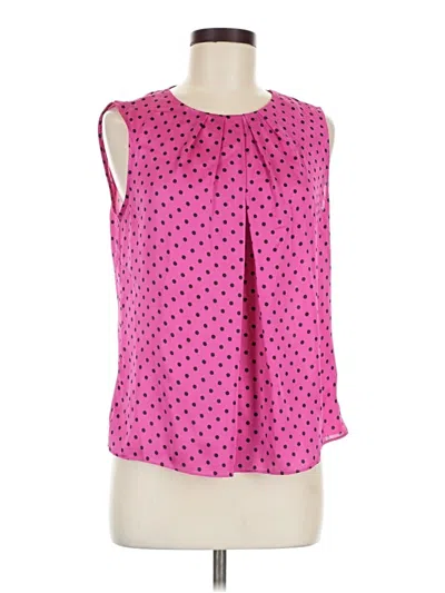 Pre-owned Unbranded Sleeveless Blouse In Pink