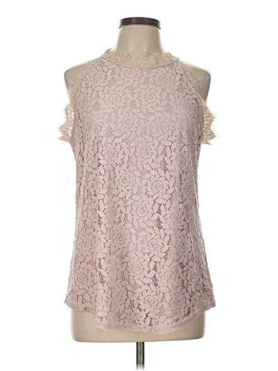 Pre-owned Unbranded Sleeveless Blouse In Pink