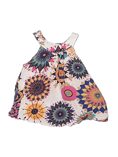 Pre-owned Unbranded Kids' Sleeveless Blouse In Pink