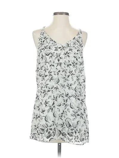 Pre-owned Unbranded Sleeveless Blouse In Silver