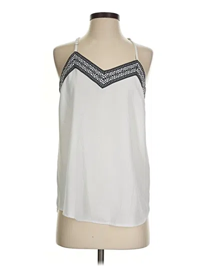 Pre-owned Unbranded Sleeveless Blouse In Silver
